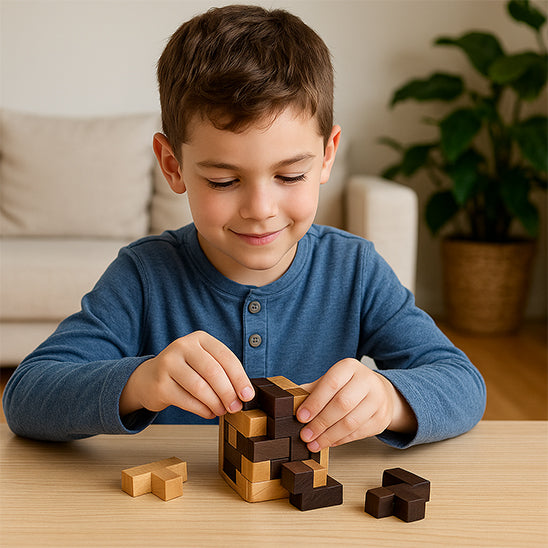 CASSE TETE EN BOIS-CUBE- 54 T