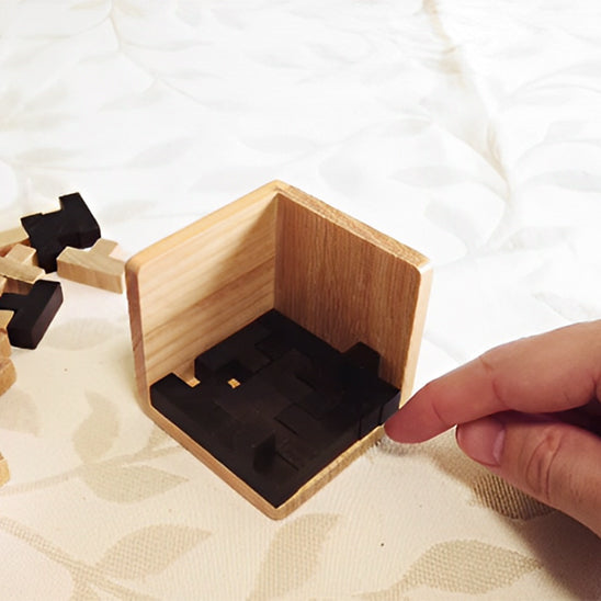 CASSE TETE EN BOIS-CUBE- 54 T