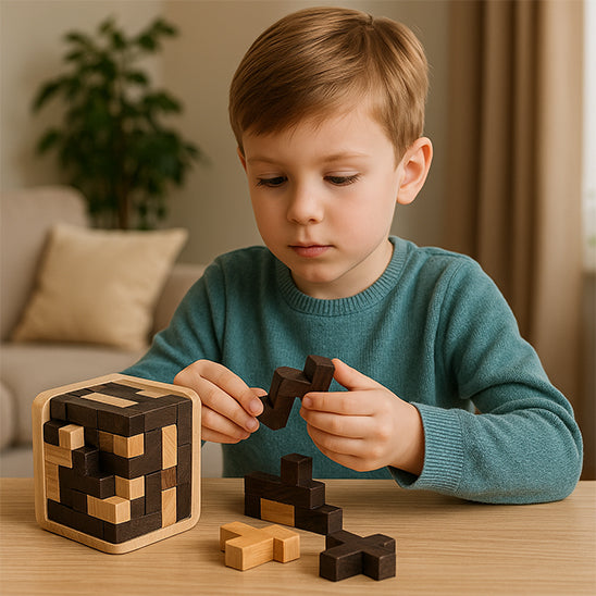CASSE TETE EN BOIS-CUBE- 54 T