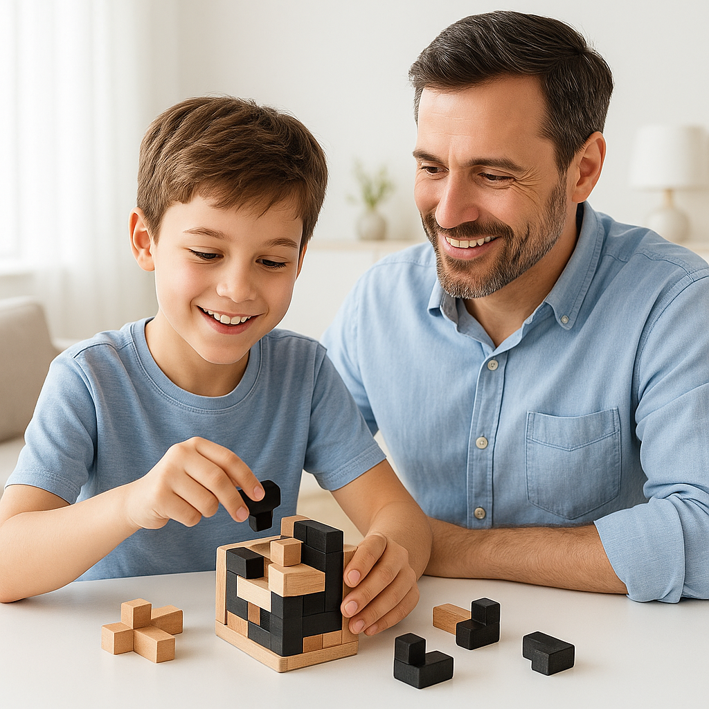 CASSE TETE EN BOIS-CUBE- 54 T