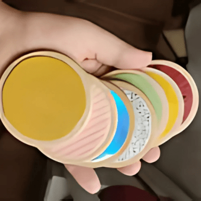 Disques Sensoriels Montessori