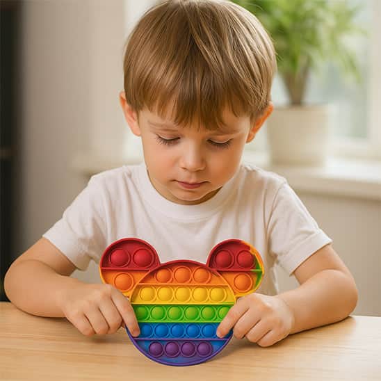 Pop It Pop Bubble Rainbow