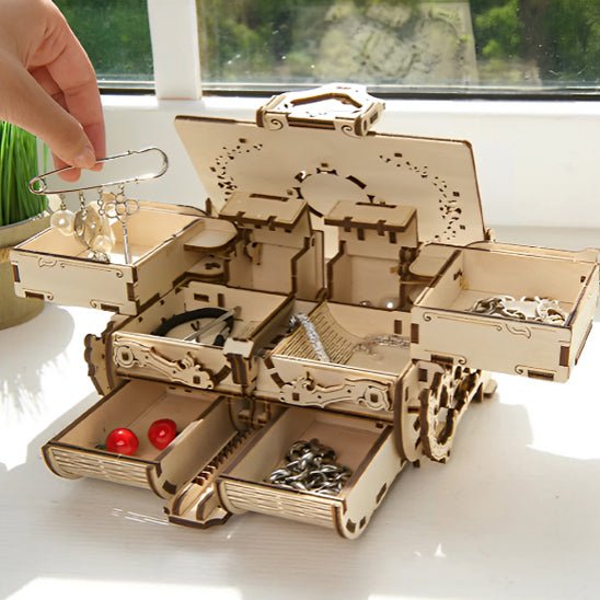PUZZLE 3D BOIS - Boite à Bijoux