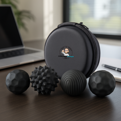 Balles Magnétiques en Silicone NOIR