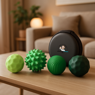 Balles Magnétiques en Silicone VERT