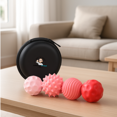 Balles Magnétiques en Silicone ROSE