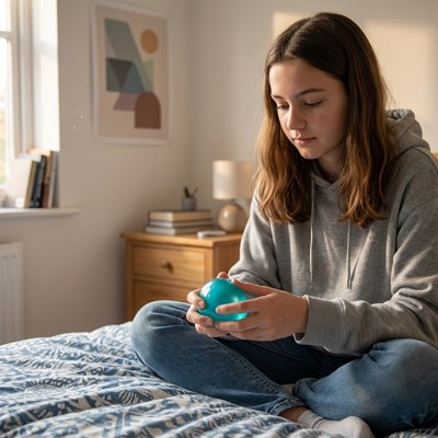 Balle anti stress aide à la concentration