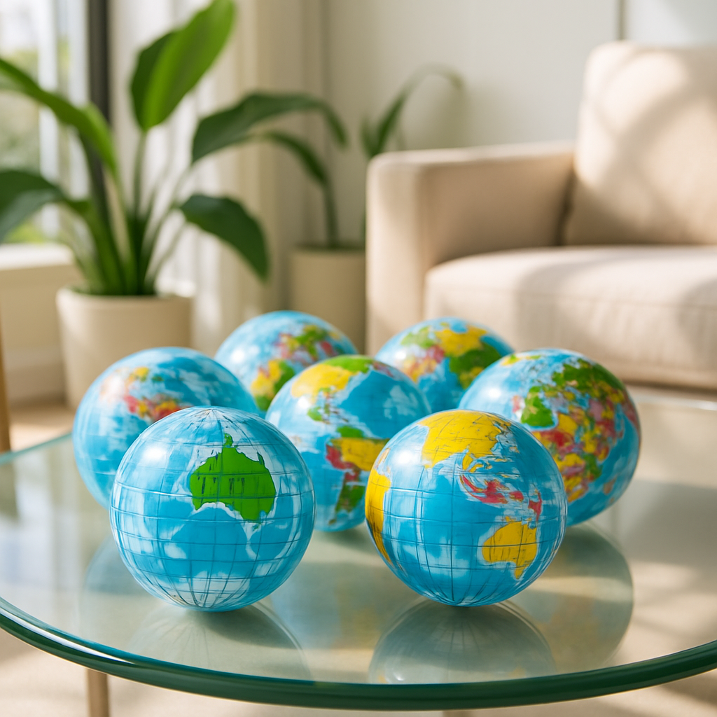 BALLE ANTI STRESS| ZEN PLANET 🌏6 Pces