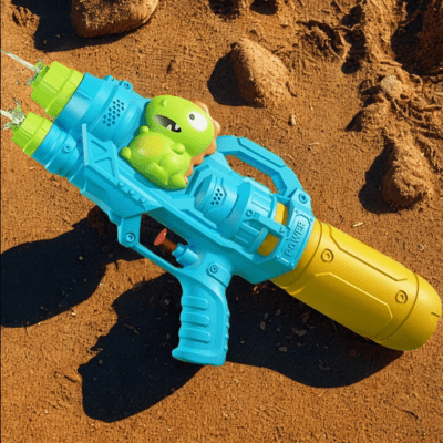 PISTOLET À EAU-DINO-BLEU-SUPER SOAKER