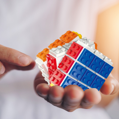  Cube 3X3 Building Blocks Cube