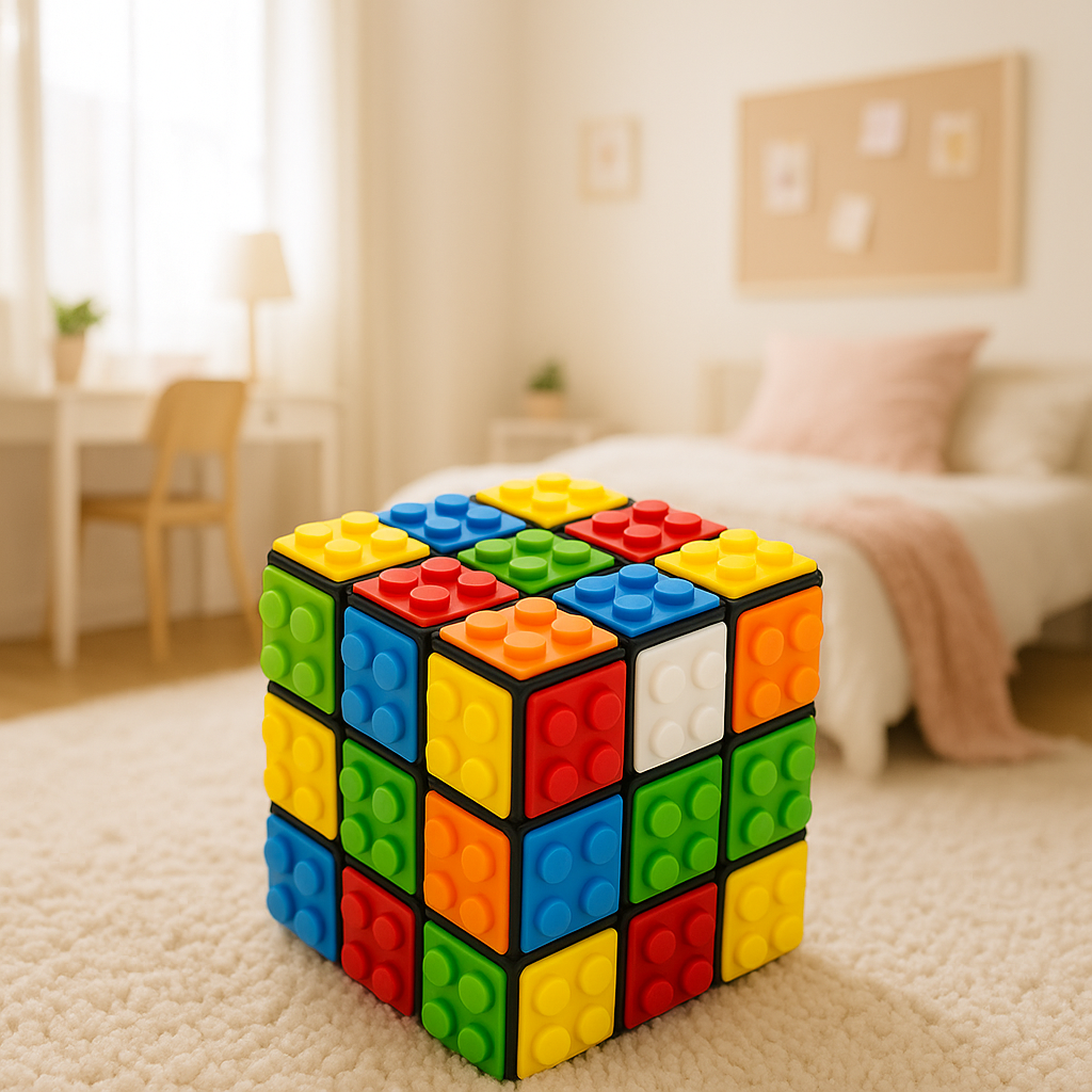 Cube 3X3 Building Blocks Cube