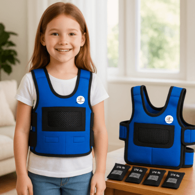 Gilet lesté enfant respirant 