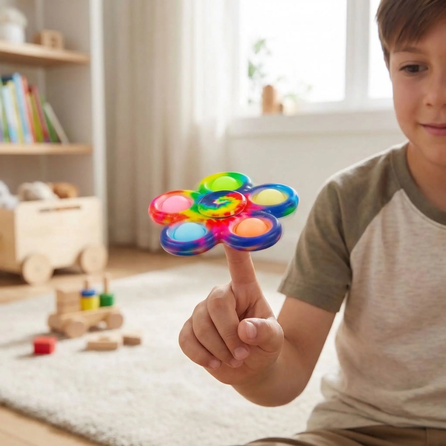 HAND SPINNER ENFANT - FIDGET SPINNER POP