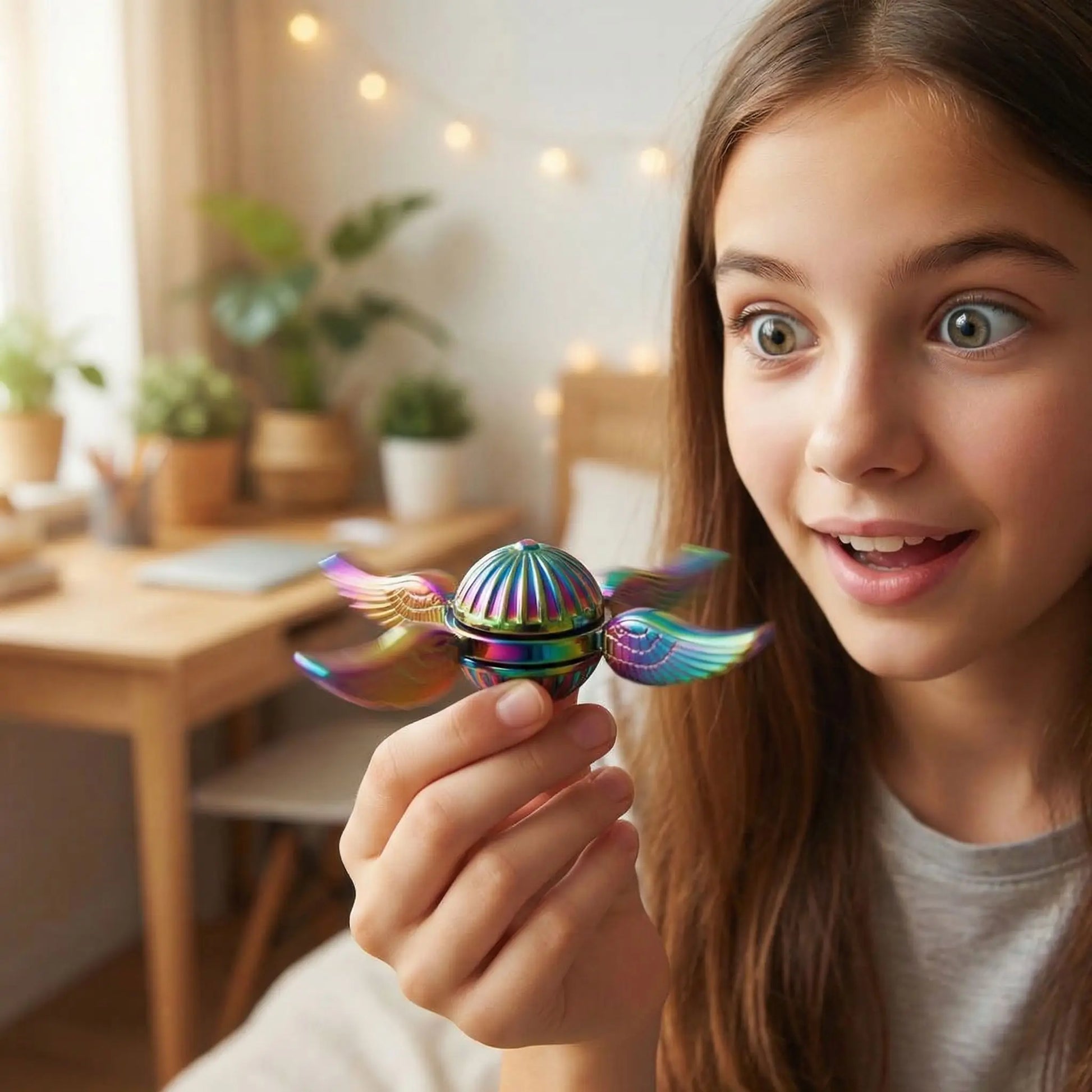 HAND SPINNER METAL ANTI STRESS