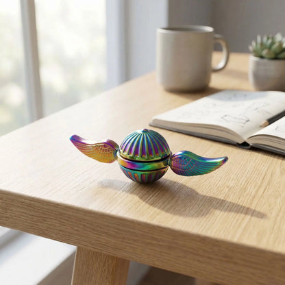 HAND SPINNER METAL HOLOGRAPHIQUE ANTI STRESS ADULTE