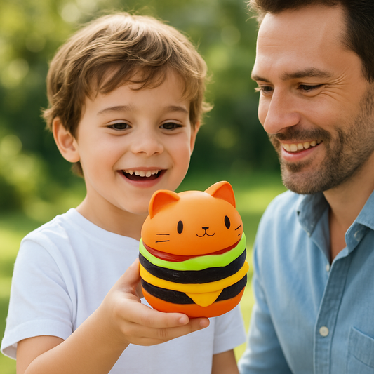 Jouet anti-stress squishy burger