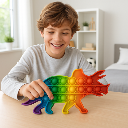 POP IT-DINOSAURE-RAINBOW