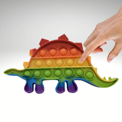 POP IT-DINOSAURE -RAINBOW