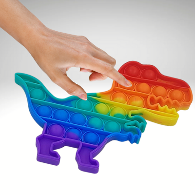 POP IT-DINOSAURE -RAINBOW