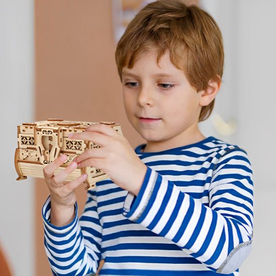 PUZZLE 3D BOIS - Boite à Bijoux
