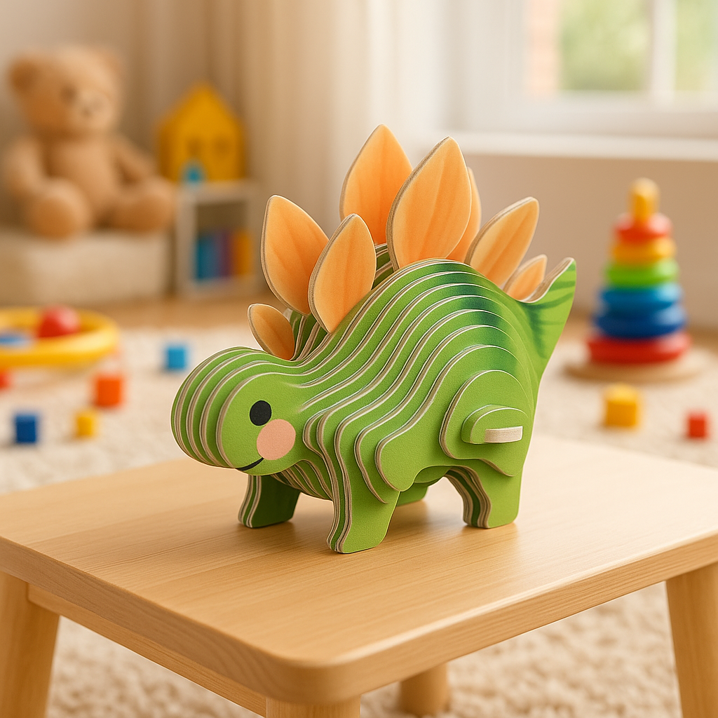 puzzle 3D en carton éducatif pour enfant