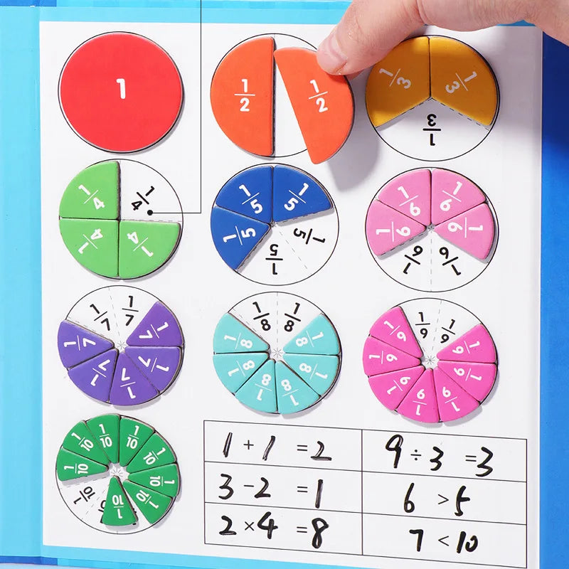 LIVRET APPRENTISSAGE MATHEMATIQUE-MONTESSORI | FRACTION