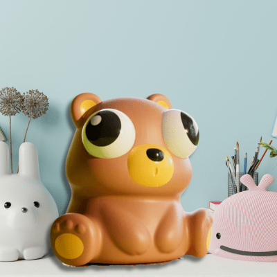 SQUISHY-JOUET SENSORIEL-OURS