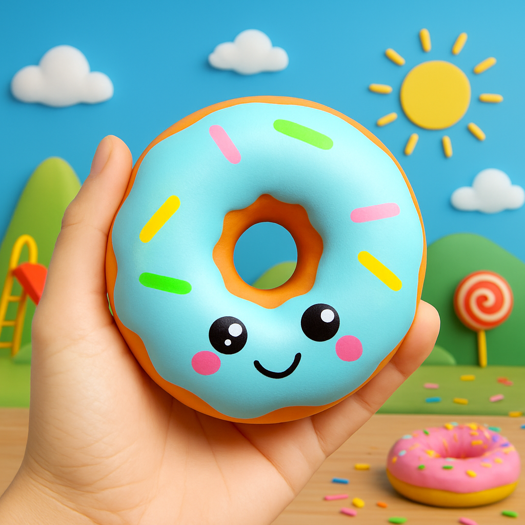 Squishy - collection-doux et colorés pour enfants-jouets sensoriels anti stress à presser pour le plaisir et la détente