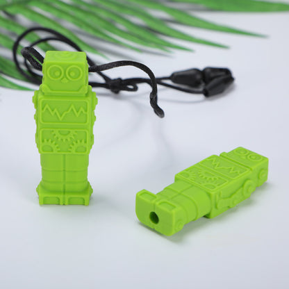 collier à macher robot silicone alimentaire 