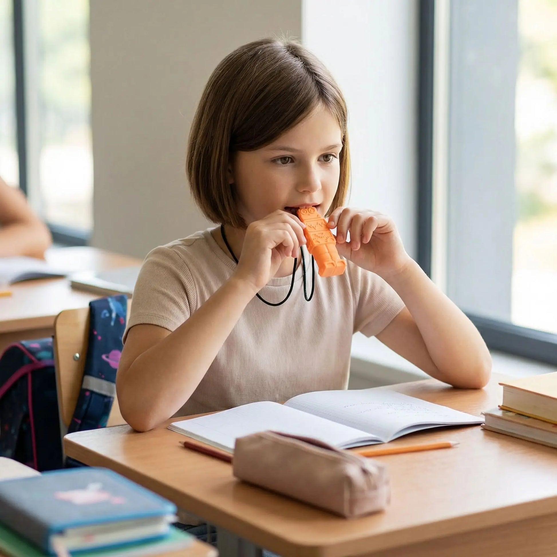  fidget à mâcher-anti stress et concentration