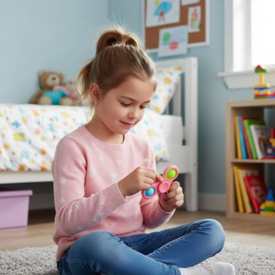 hand-spinner-pop-it-enfant rose