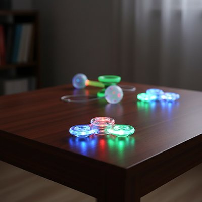 Hand spinner​  lumineux anti stress