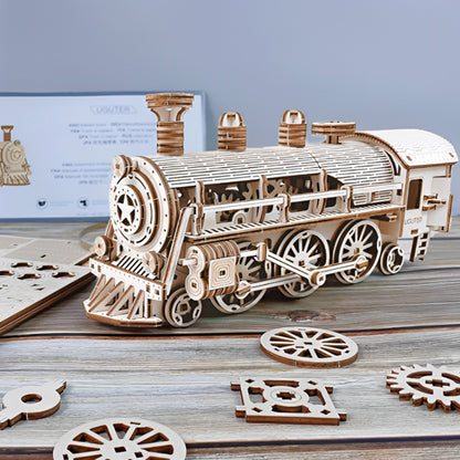 PUZZLE 3D BOIS| LOCOMOTIVE