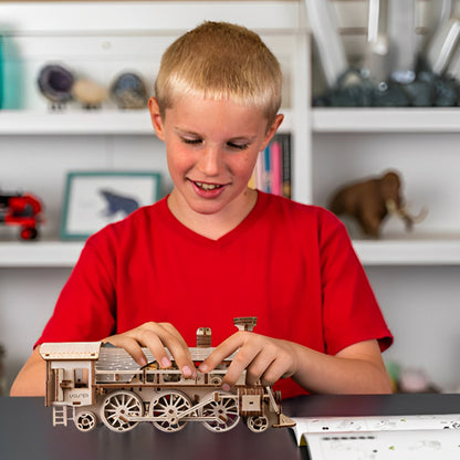 PUZZLE 3D BOIS| LOCOMOTIVE