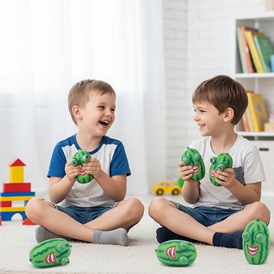 squishie anti stress pasteque pop eyes