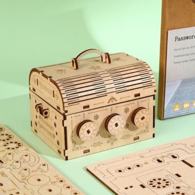 maquette 3D bois à construire