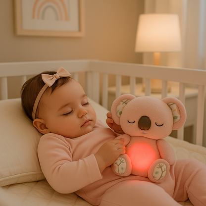 peluche doudou koala rose