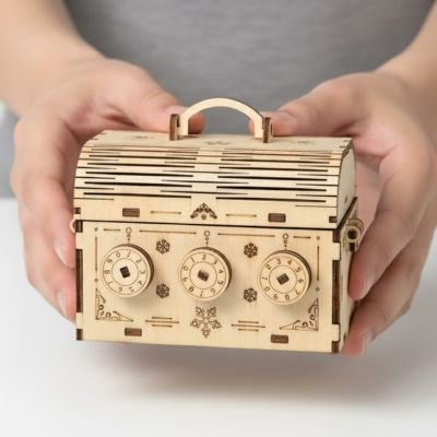 puzzle 3D en bois à offrir