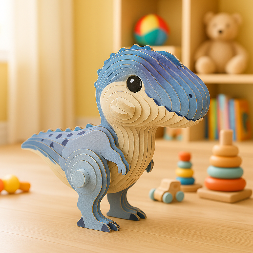 Puzzle 3D Carton Enfant Dinosaure